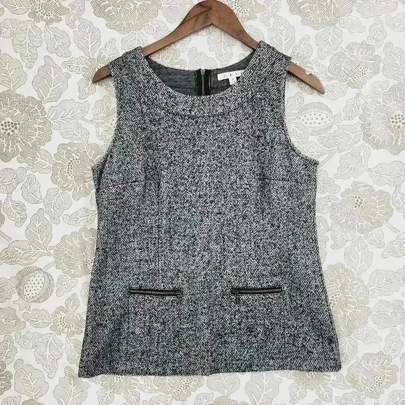 Cabi Tweed Women's Tank Top Textured Size M 3271 - Picture 1 of 7